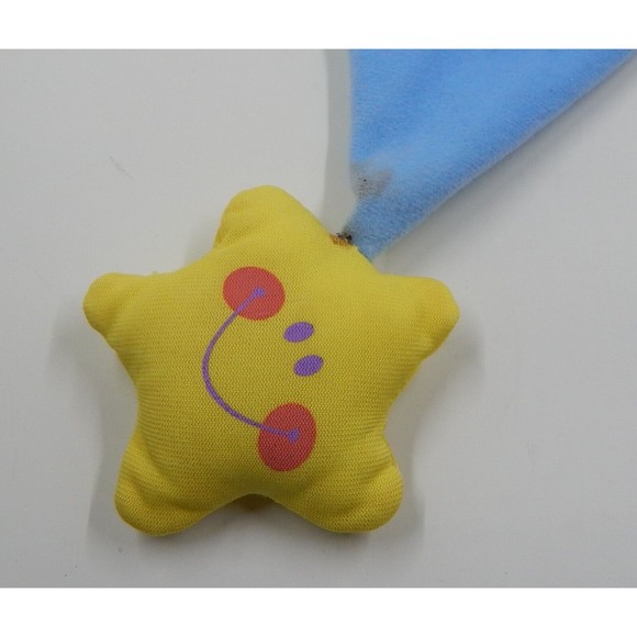 Playskool Glo Worm Plush Lullaby Musical Nightlight Face Blue Green Works 2003 - Picture 6 of 12